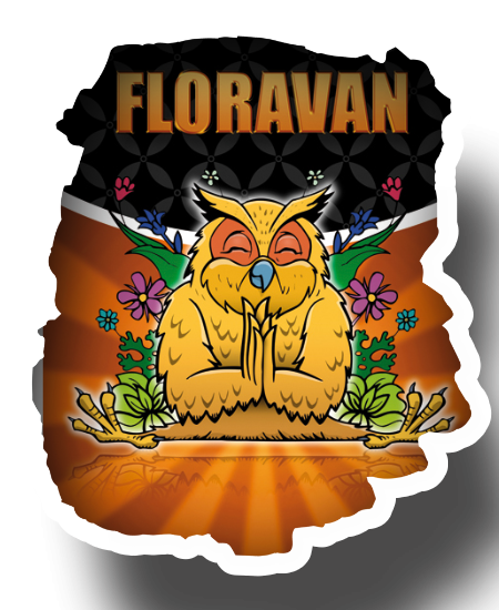etiqueta de producto Floravan
